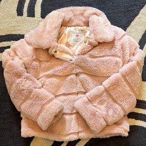 Girls Primark Faux Fur Coat